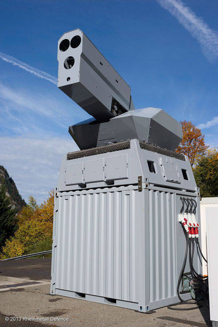 Nuovo sistema laser "multi-canna" anti-dronaggio per il posizionamento navale da Rheinmetall Defence Electronics