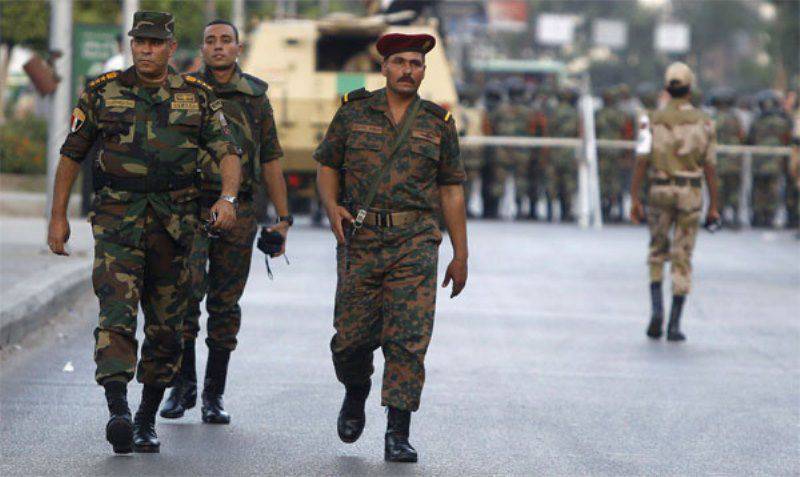 Egypt has declared the destruction of the terrorists in Sinai