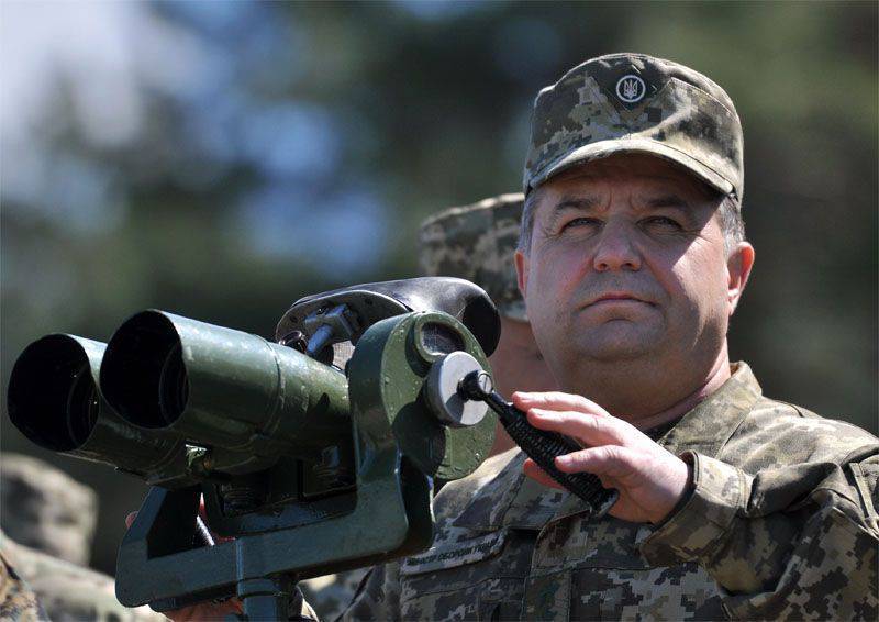 Poltorak invited Carter to Ukraine to witness the increased combat effectiveness of the Armed Forces of Ukraine