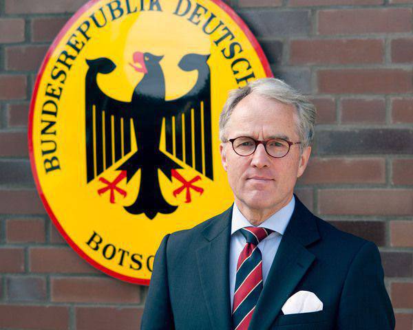 German Ambassador to the Russian Federation von Fritsch said that the placement of the American atomic bombs B61-12 in Germany is "in the interest of all"