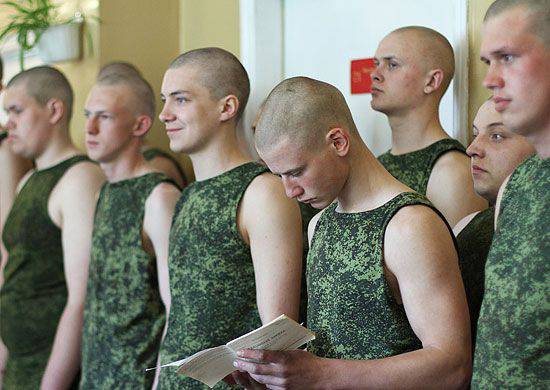 El Estado Mayor de las Fuerzas Armadas de la Federación Rusa: el número de dodgers se reduce, el porcentaje de aptitud de los jóvenes para el servicio militar está creciendo