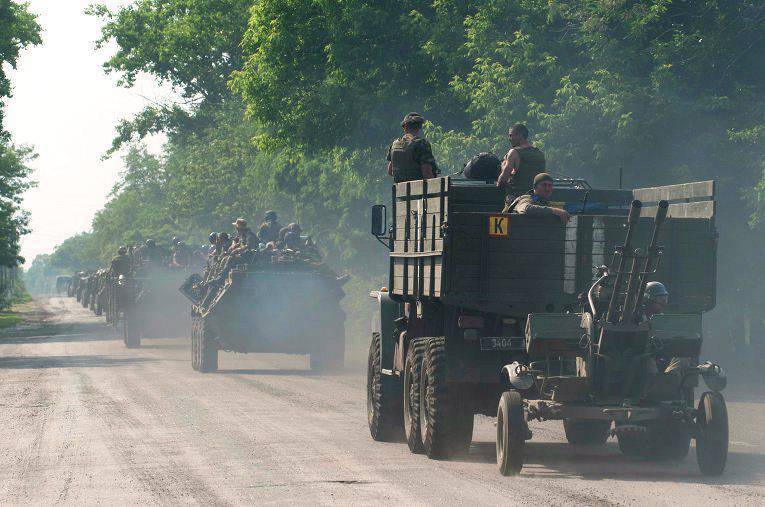 Basurin: Die Streitkräfte der DVR haben vier ukrainische Drohnen abgeschossen