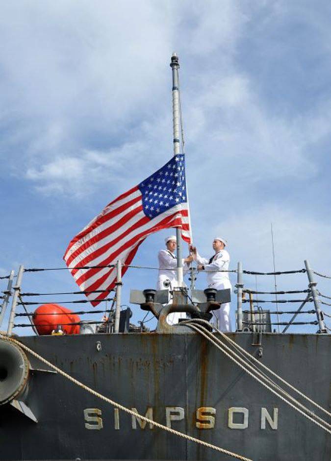 The US Navy wrote off the last ship of the type Oliver H. Perry