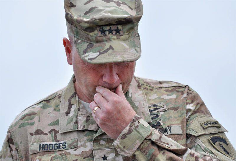 General Hodges (USA) is sounding the alarm: "I do not have bridges, I do not have trucks ..."