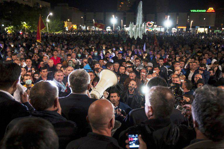 Los líderes de Montenegro vieron la mano de Moscú en la organización de protestas contra el gobierno.