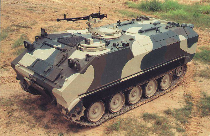 Pakistani Talha armored personnel carrier