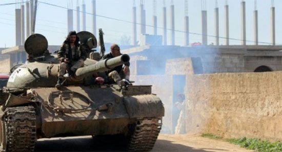 L'armée syrienne combat les combats de rue à Alep