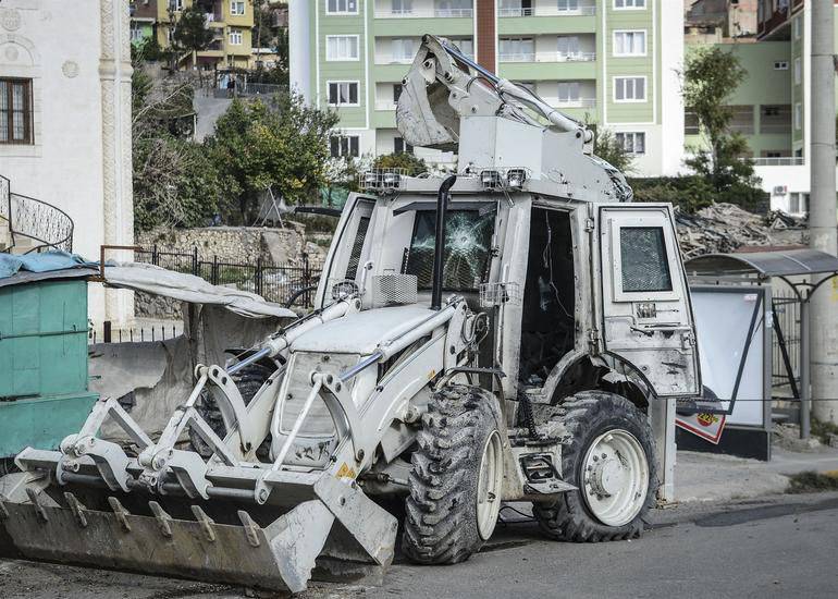 Les forces de sécurité turques mènent une opération spéciale dans la province de Diyarbakir (Kurdistan turc)