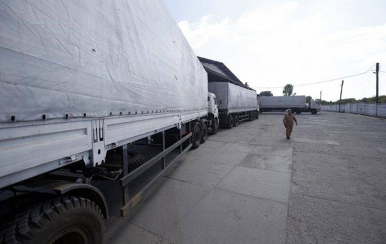 UN humanitarian assistance arrived in Lugansk