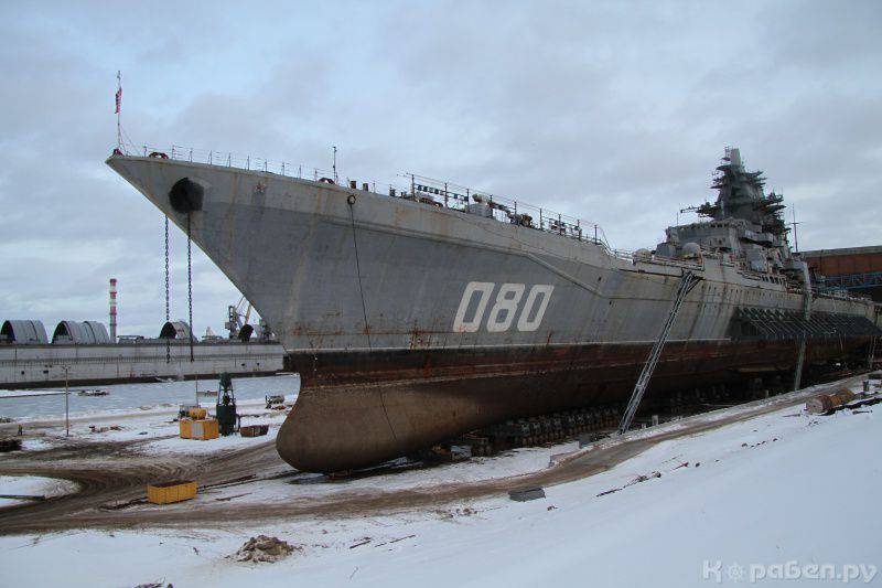 Admiral Nakhimov will be equipped with Fort-M 3М48 complex