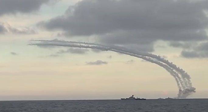 Каспийская флотилия нанесла очередной удар крылатыми ракетами по объектам террористов в Сирии