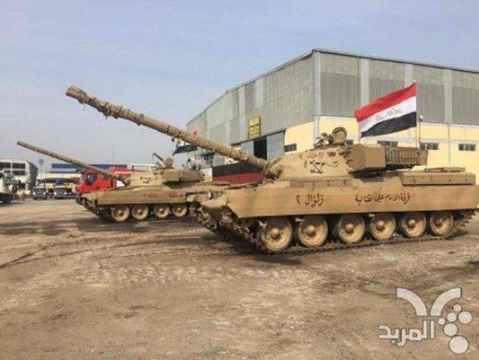 Iraq restores trophy tanks "Chieftain"