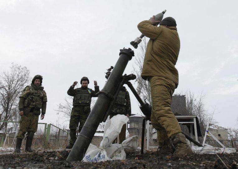 Die Streitkräfte der Ukraine beschießen weiterhin das Territorium der DVR