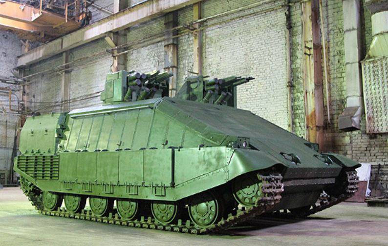 The new Ukrainian tank "Azovets" should terrify the enemies of "Square"