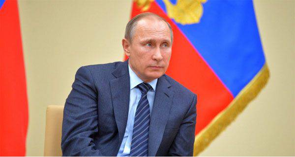 The President of Russia proposes to grant the participants of the counter-terrorist operation in Syria (to the servicemen of the Armed Forces of the Russian Federation) the status of war veterans