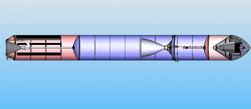 The construction of the prototype of the Sarmat rocket has been completed