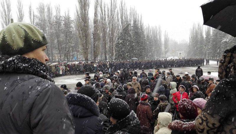 In Lipetsk, on the last journey was carried out by the Hero of Russia Oleg Peshkov