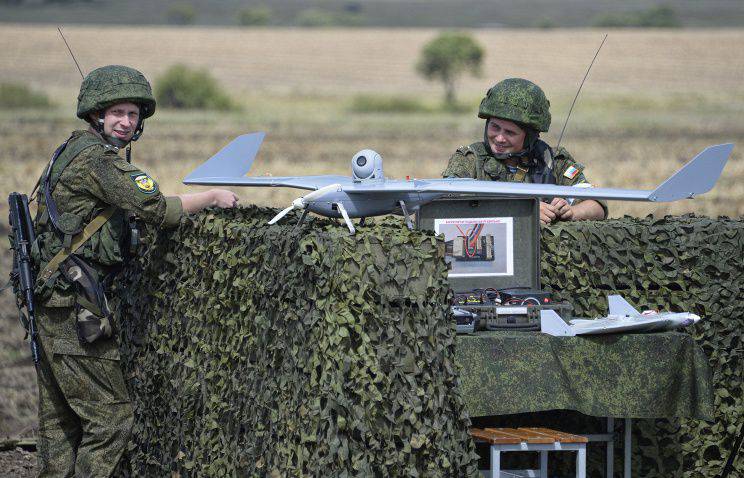 Mídia: Em 2016 g, os militares russos receberão drones com maior alcance de voo