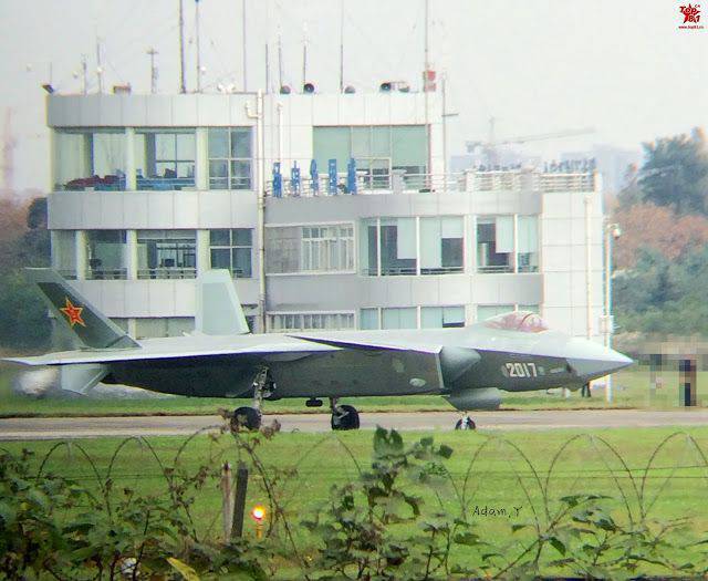 Chinese J-20: Eighth Flying Prototype