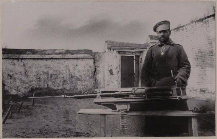 Schnelles Geheimnis des russisch-japanischen Krieges: Efimovsky Maschinengewehr