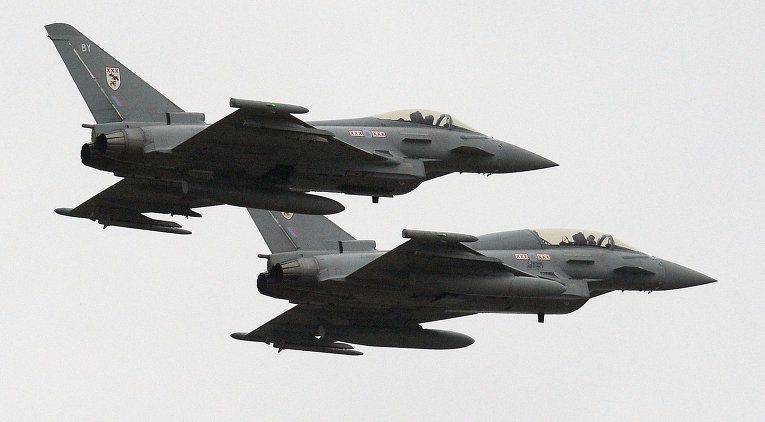 British Tornado in Syria will cover Typhoon fighters