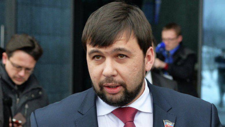 Pushilin announced a new threat of escalation in the Donbass