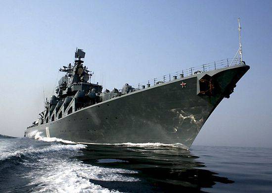 It was confirmed that the missile cruiser Varyag will go to the coast of Syria