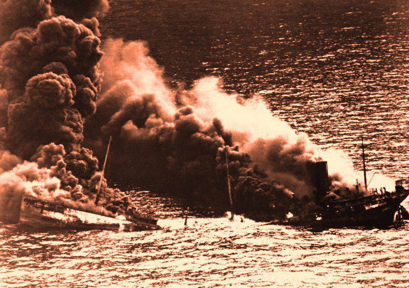 Karadeniz Filosunun denizaltı kuvvetlerinin savaşın ilk döneminde yaptıkları eylemler