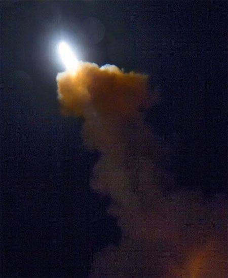US conducted anti-missile tests in the Hawaiian Islands