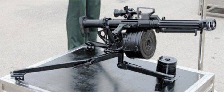 Chinese automatic grenade launchers in Syria