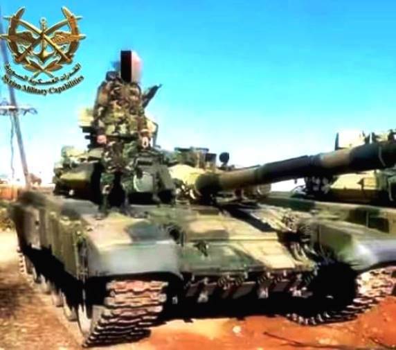 Under Aleppo seen T-90 sample 1992 g