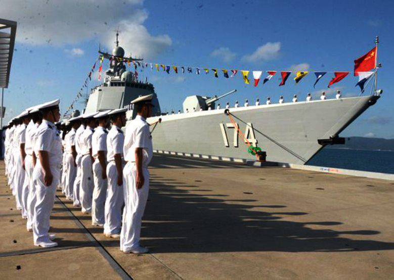 Китайские ВМС пополнились новым эсминцем «Хэфэй»