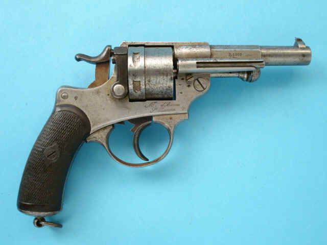 Französischer Chamelot-Revolver - Delvigne des 1873-Modells des Jahres