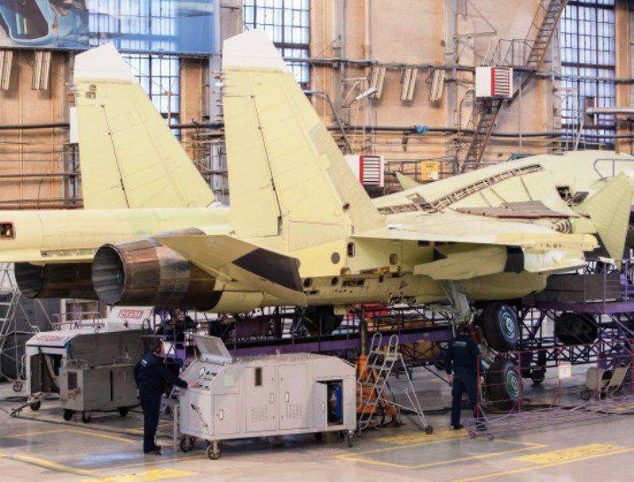 Il Ministero della Difesa russo ha ricevuto sul piano due Su-34