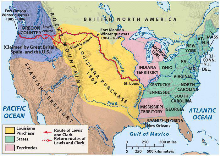 Покупка Луизианы: начало новой эпохи