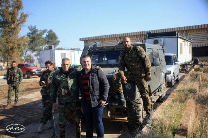 Armored "Lynx" in service in the Syrian army