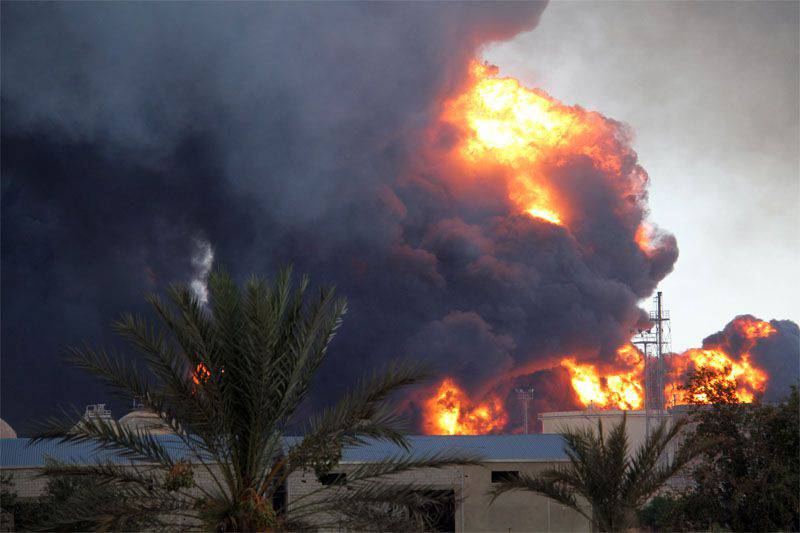 Militants DAISH (ISIS) carried out explosions of oil terminals in the north of Libya