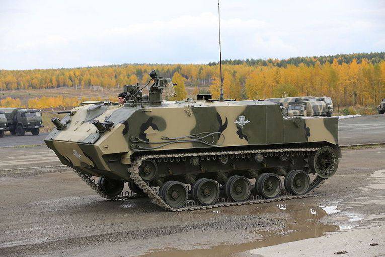 Na Federação Russa há testes de máquina de artilharia antitanque, criado com base em "Shell"