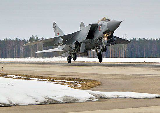 MiG-31戦闘機がクラスノヤルスク地方で墜落