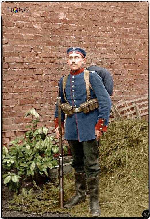 Soldat allemand de la première guerre mondiale