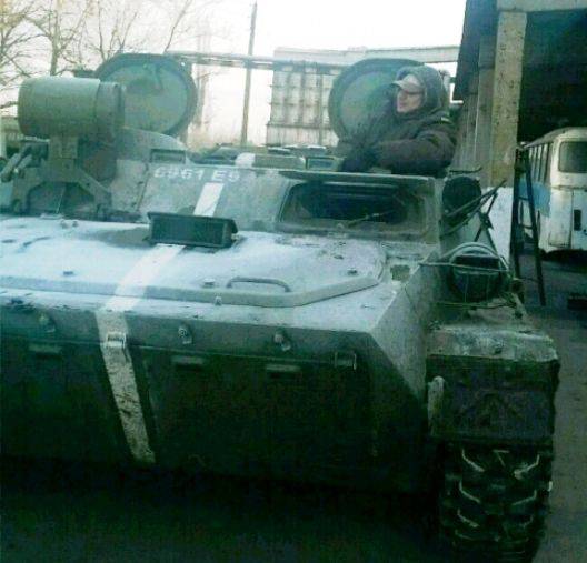 Ukrainian craftsmen "crossed" ATGM "Sturm-S" with the installation of "Grad"