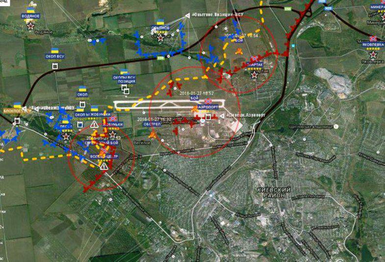 Donetsk'teki durumun özeti