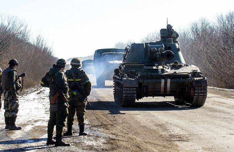 Fuente: en la región de Luhansk, un camión con soldados ucranianos explotó.