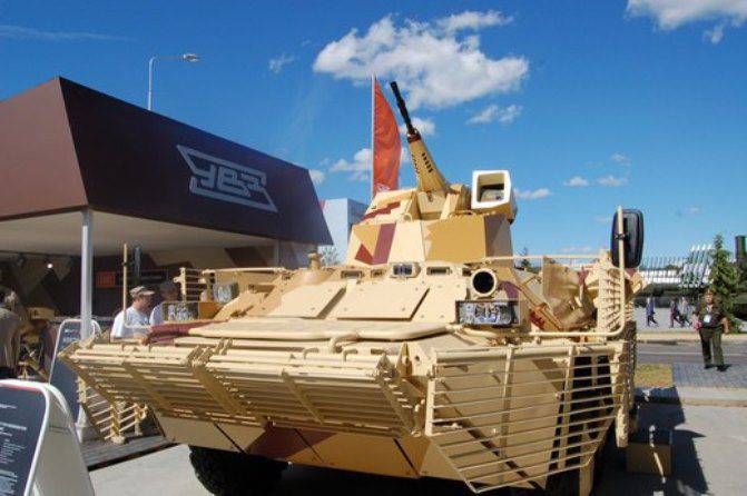 Medien: Der russische BTR-82A in Syrien braucht verstärkten Schutz
