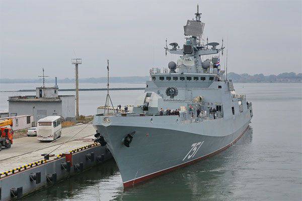 State tests of the Admiral Essen patrol ship launched
