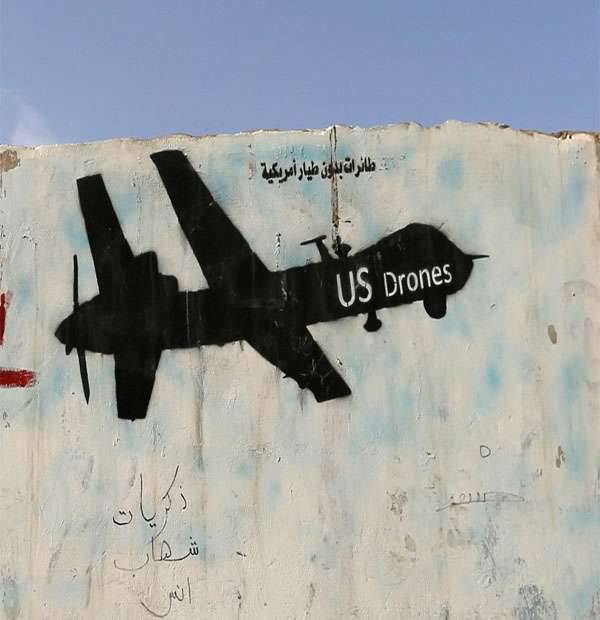 Americans do not know exactly who destroyed their drone in Yemen