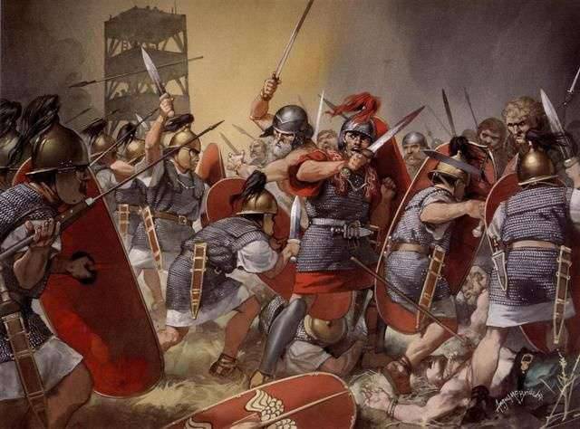 Esercito dell'antica Roma in illustrazioni