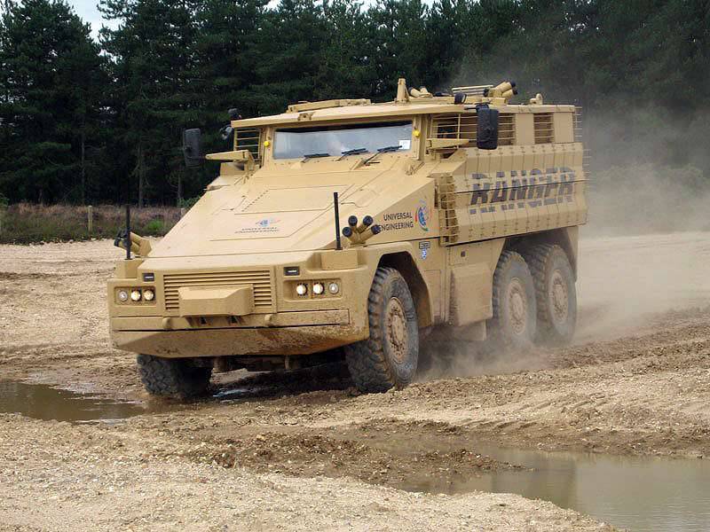 Geschützter Ranger-Streifenwagen von Universal Engineering