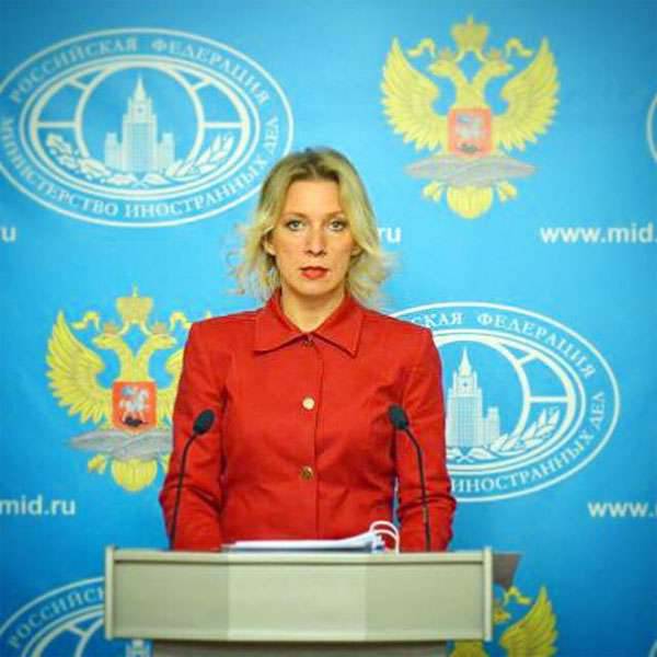 Maria Zakharova comentó sobre los cargos contra Rusia sobre el tema de las acciones en Siria