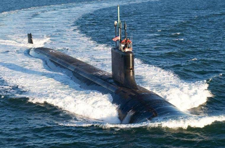 American submarine entered the South Korean port